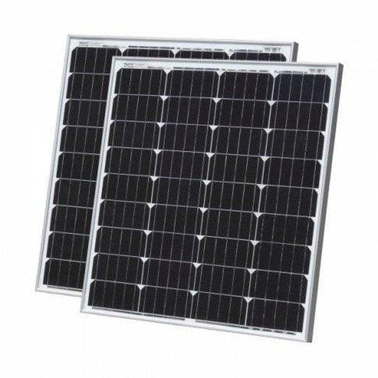 Photonic Universe 160W (2×80W) Solar Panels with 2×5m Cable | 4Boats