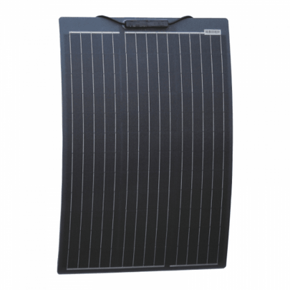 60W 12V Black Semi-Flexible ETFE Solar Panel (Fibreglass) | 4Boats