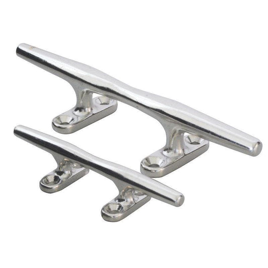 Open 316 Stainless Steel Open-base Deck Cleat 200 mm | 4Boats
