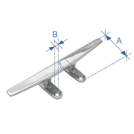 Trim Line Inox 316 Cleat 152.4 mm (6 in) | 4Boats