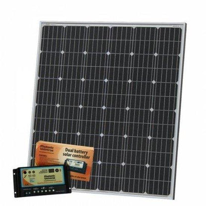 Photonic Universe 200W 12V dual-battery solar kit | 4Boats
