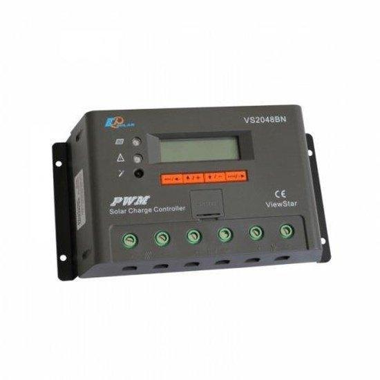 20A PWM Solar Charge Controller with LCD (12–48V) | 4Boats