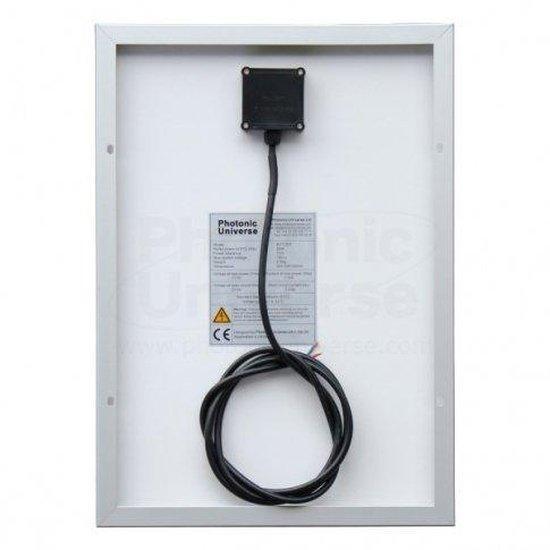 Waterproof 20W 12V Polycrystalline Solar Panel with 2m Cable | 4Boats