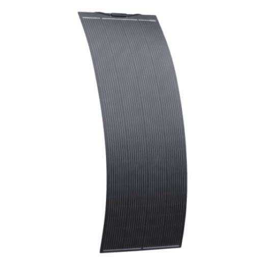 270W Black Semi-Flexible Fibreglass Solar Panel with ETFE | 4Boats