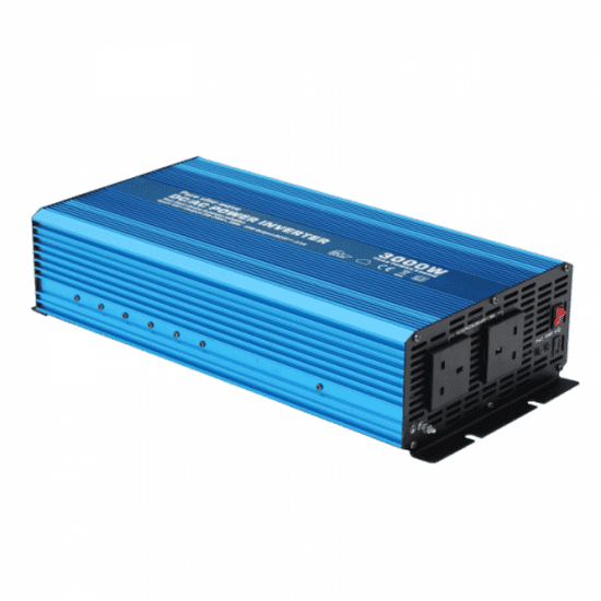 3000W 12V Pure Sine Wave Inverter 230V AC with Remote | 4Boats