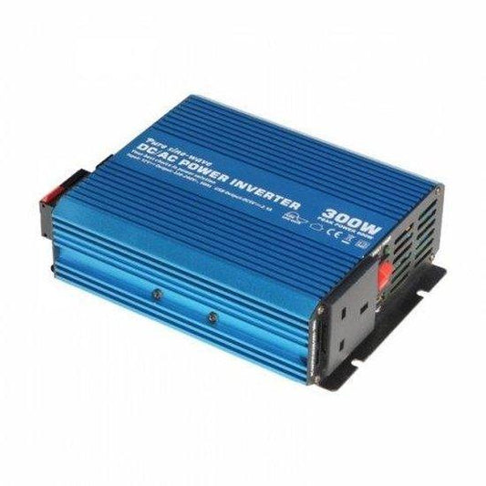 300W 12V Pure Sine Wave Inverter 230V AC with USB | 4Boats