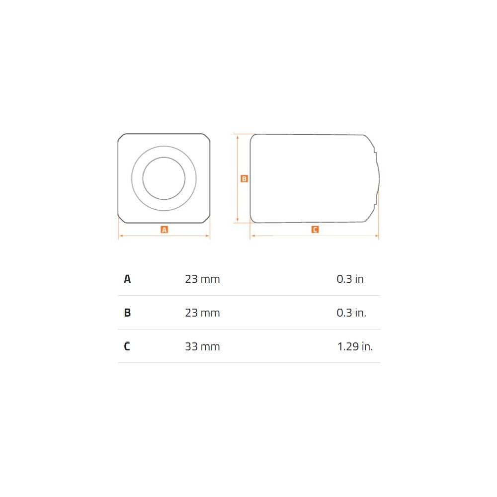 Hertz HM HM HM CAM W01 IP67 Super-Compact Wi‑Fi Camera | 4Boats