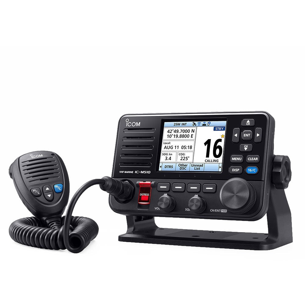 Icom IC-M510E Evo Marine VHF/DSC Radio with Smartphone Control