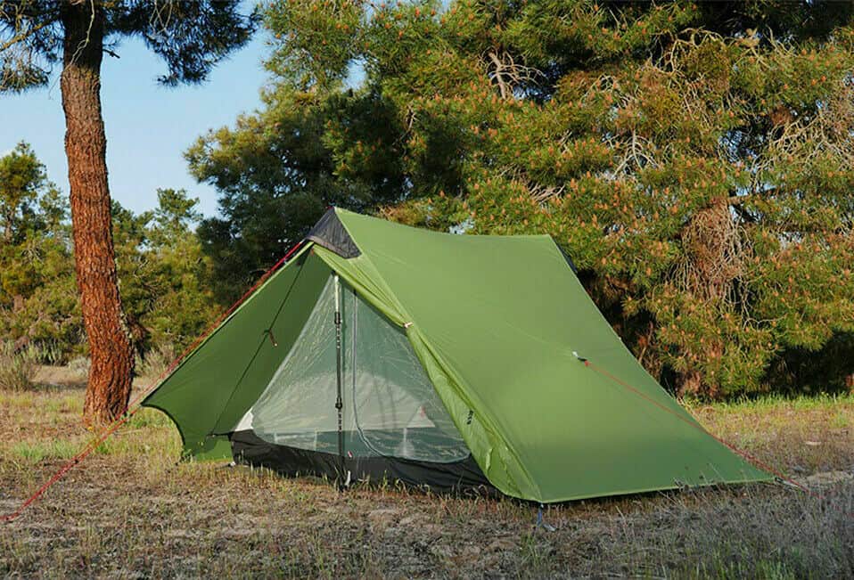 3F UL Gear Lanshan 2 3-Season Tent - Khaki (T Zip) 2026 Version