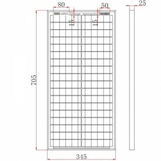Photonic Universe 40W 12V Monocrystalline Solar Panel | 4Boats