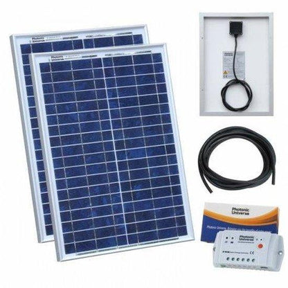 40W Solar Kit (2 × 20W) 10A PWM | 4Boats
