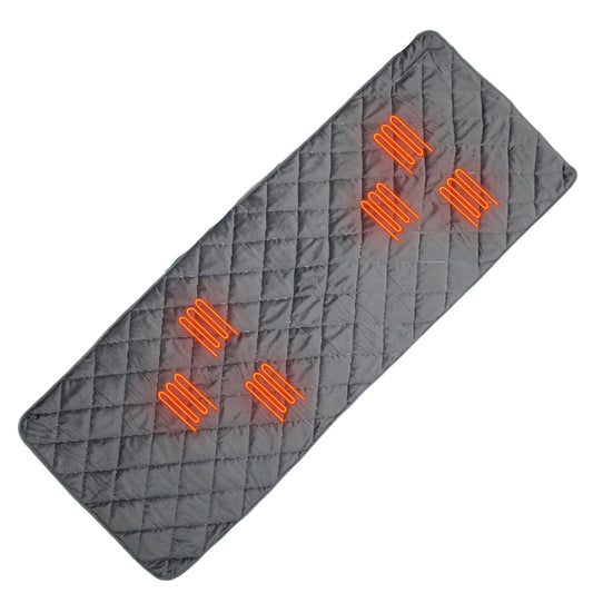 USB Heated Sleeping Bag Pad 5-Level Adjustable-0