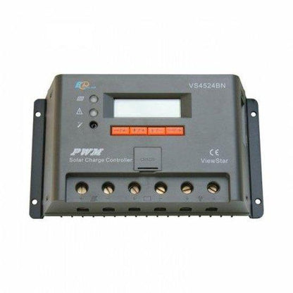 45A PWM Solar Charge Controller with LCD — 12/24V | 4Boats