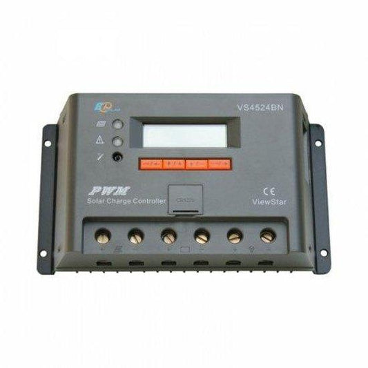 45A PWM Solar Charge Controller with LCD — 12/24V | 4Boats