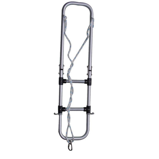 Foldable Ladder 2-Step Aluminium 894×265mm | 4Boats