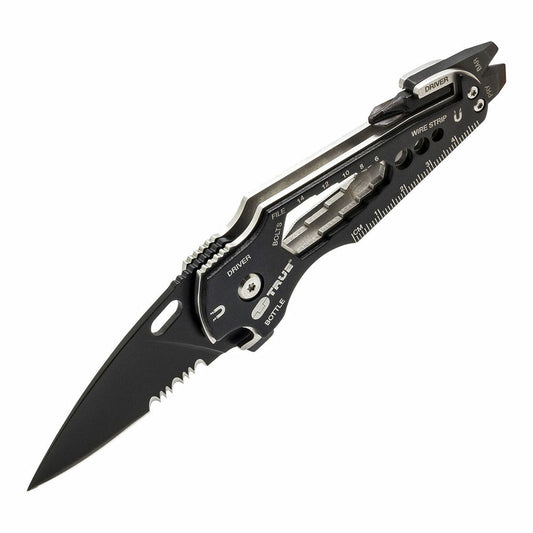 Multi-purpose knife True Smartknife tu6869 15-in-1 Black-0