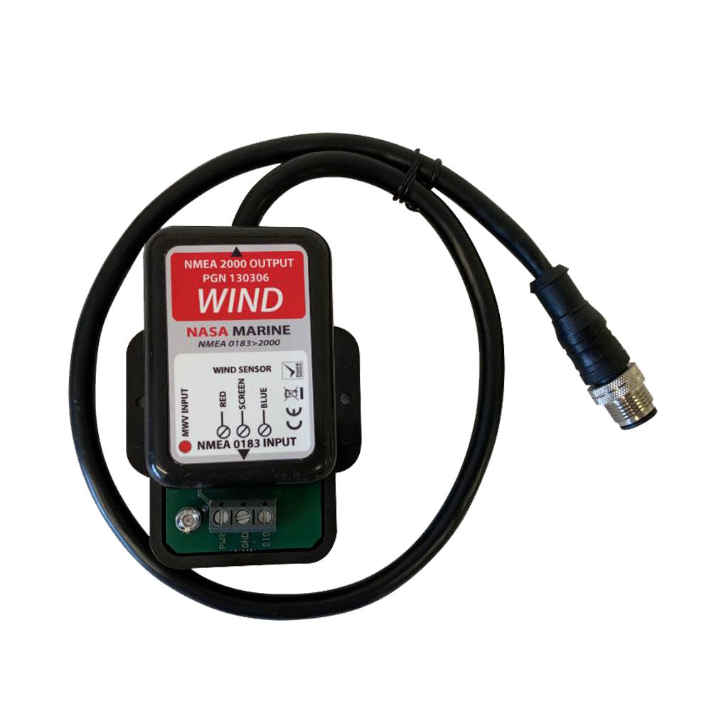 Nasa NMEA Wind Converter — NMEA 0183 MWV to NMEA 20 | 4Boats