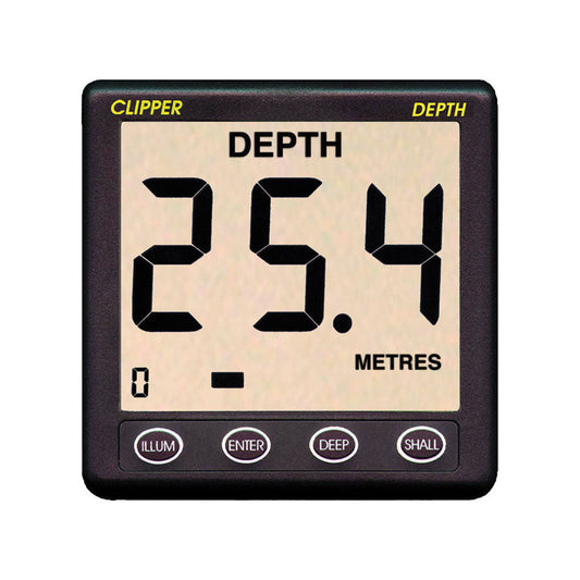 NASA Clipper Depth Sounder 40 mm Display | 4Boats