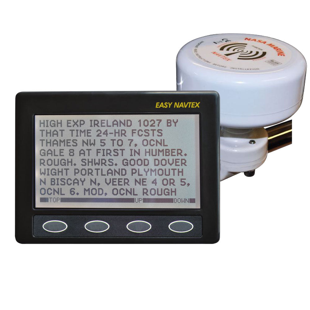 NASA Easy Navtex Receiver with H-Vector Antenna | 4Boats