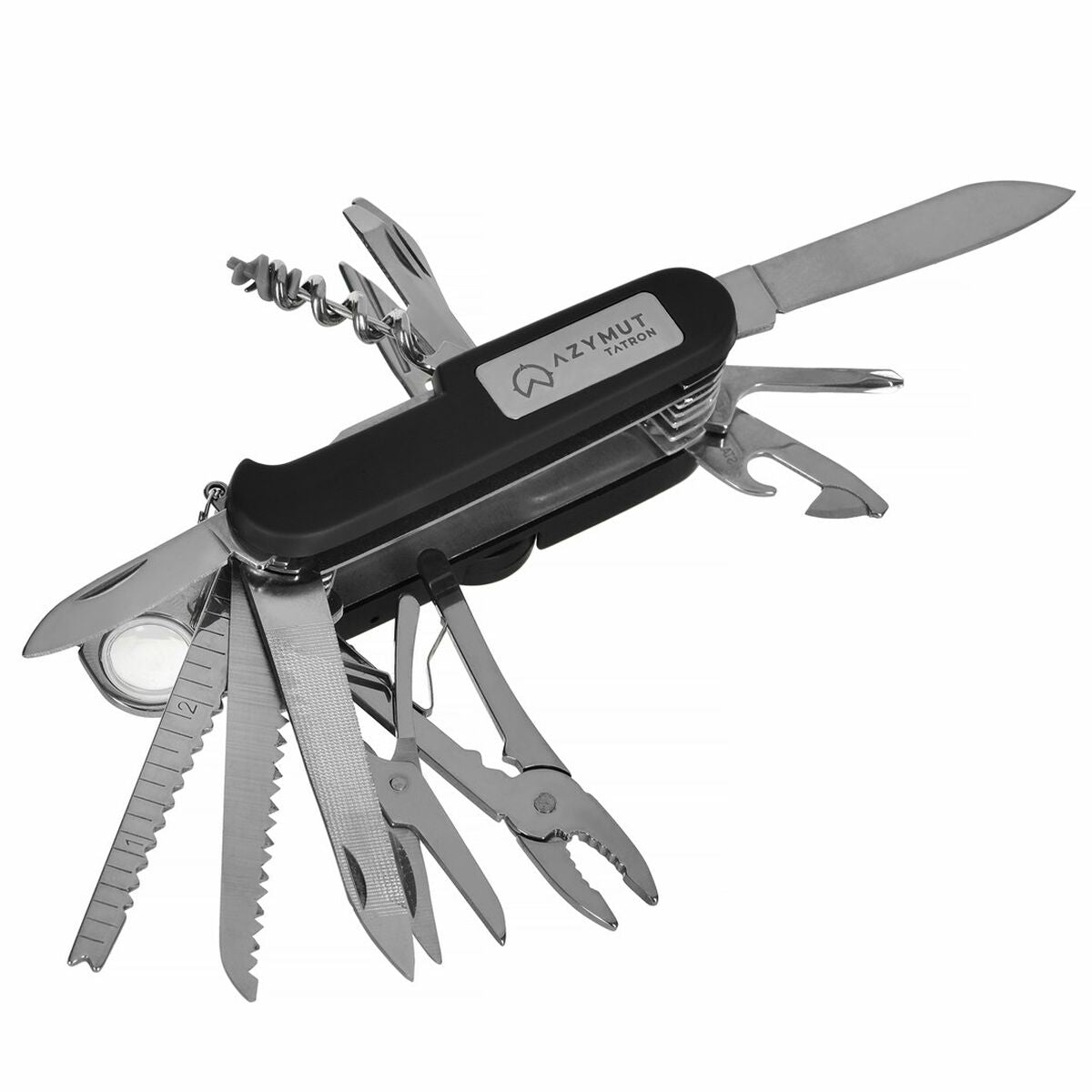 Multi-purpose knife Azymut HK20017BL Black Silver-0