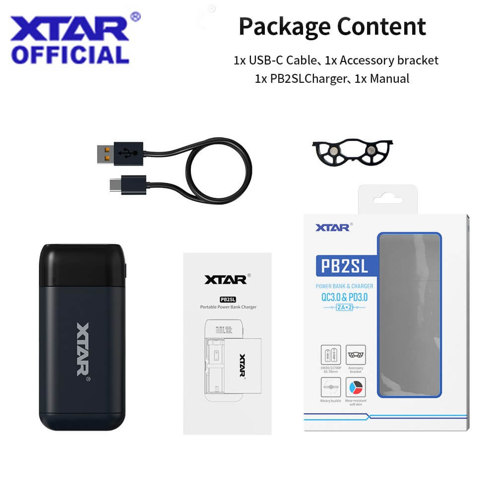 XTAR PB2SL V2 Charger