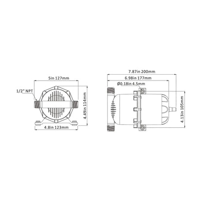 Seaflo Pressurised Accumulator Tank 0 | 4Boats