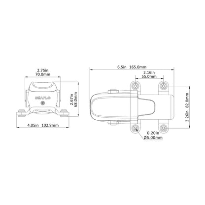 Seaflo Water 23A Series 12V Water Pressure Pump | 4Boats