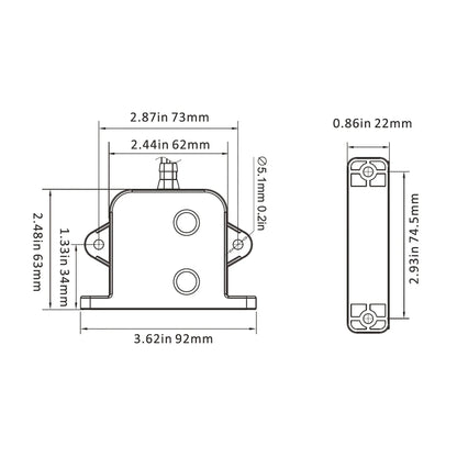 Seaflo  Electric Field Bilge Switch — 12/24V | 4Boats
