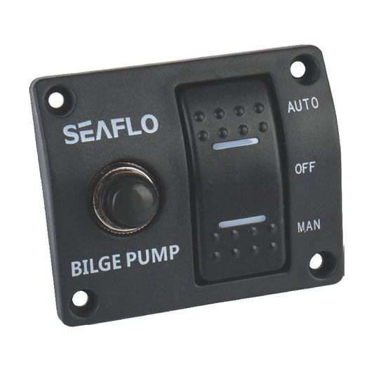 Seaflo  Bilge Fused Switch Panel - 12V & 24V | 4Boats