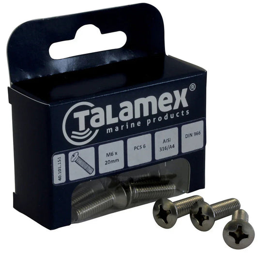Talamex Raised Raised Raised M5 × 30 Phillips Raised Head Scr | 4Boats