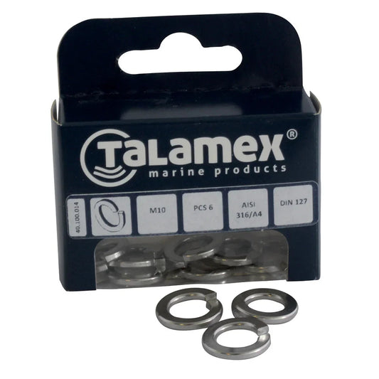 Talamex Spring Spring Spring Lock Washer M6 | Steel split rin | 4Boats