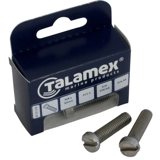 Talamex Pan Pan Pan M4 × 40 Pan Head Bolt | 4Boats