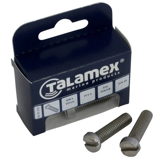 Talamex Pan Pan Pan M5 × 20 Pan Head Bolt | 4Boats