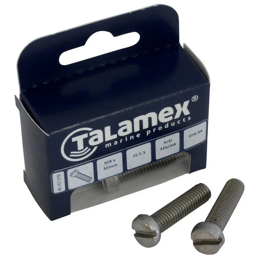 Talamex Pan Pan Pan Head Bolt M6 × 70 mm | 4Boats