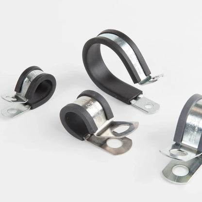 Jcs M6 M6 M6 Stainless Steel Rubber-Lined P-clip 13 mm | 4Boats