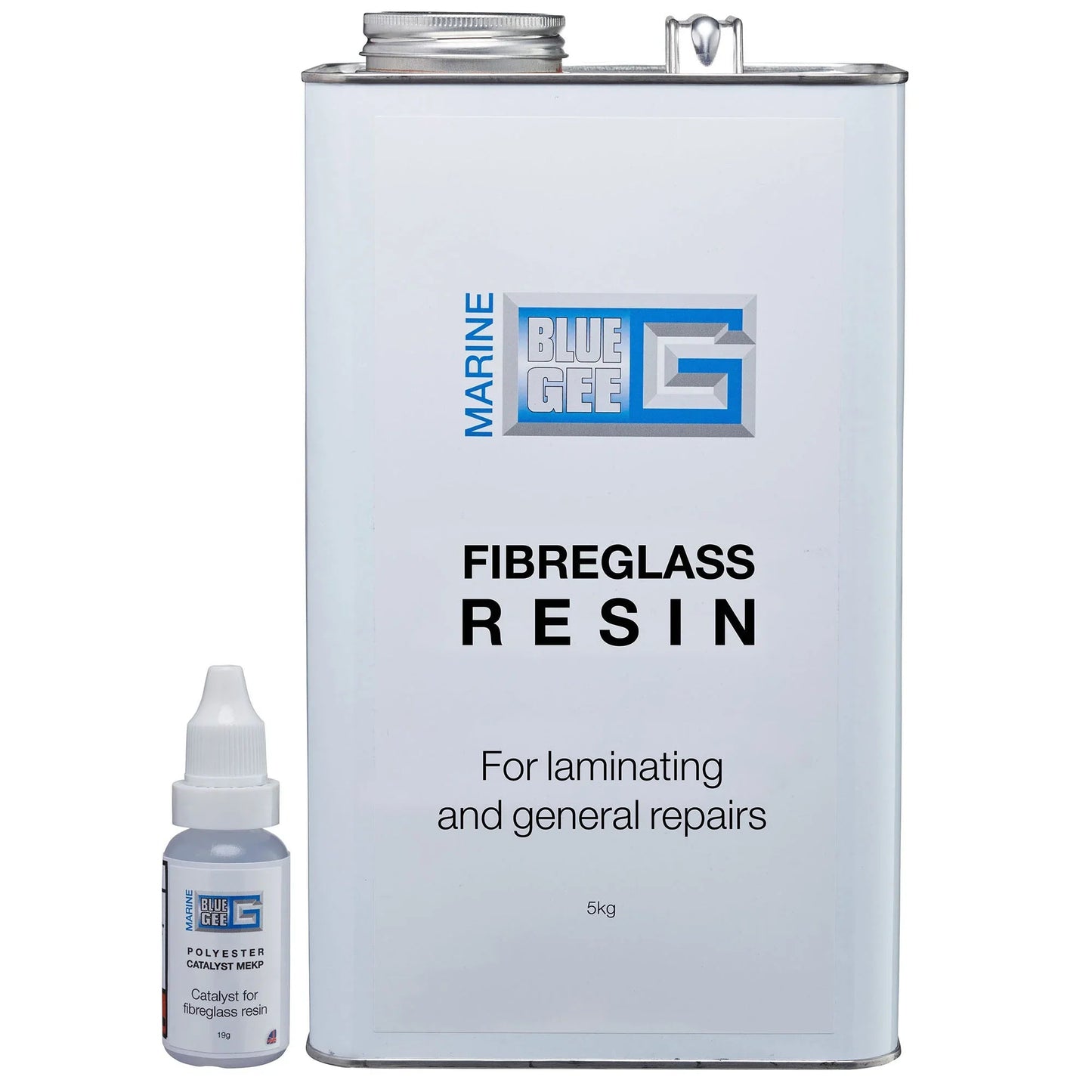 Gee 5 kg Polyester Fibreglass Resin - Use with 1% MEKP | 4Boats