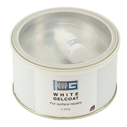 Gee White Polyester Gelcoat 0.25 kg with MEKP Catalyst | 4Boats