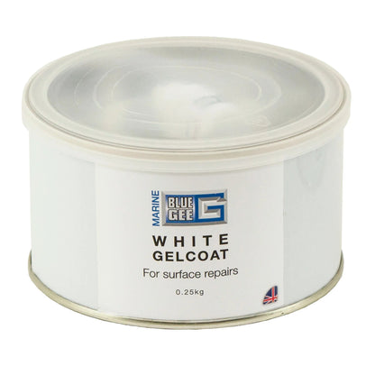Gee White Polyester Gelcoat 0.25 kg with MEKP Catalyst | 4Boats