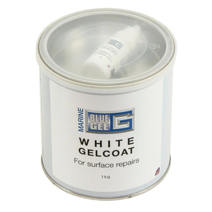 Gee White Polyester Gelcoat + Catalyst 1 kg | 4Boats