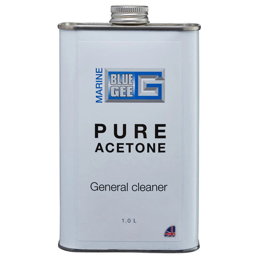 Gee Acetone 1 Litre — Pure Surface Solvent | 4Boats