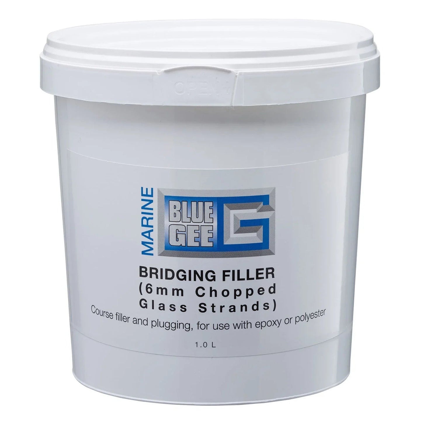Gee Bridging Filler 6 mm Chopped Glass - 1 Litre | 4Boats