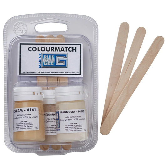 Gee Pigment Colourmatch Kit Off White – 3 × 20 g | 4Boats