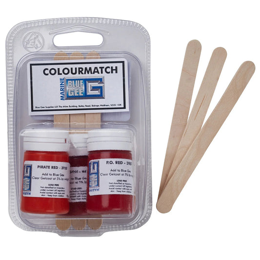 Gee Pigment Colourmatch Kit Red – 3 × 20 g | 4Boats