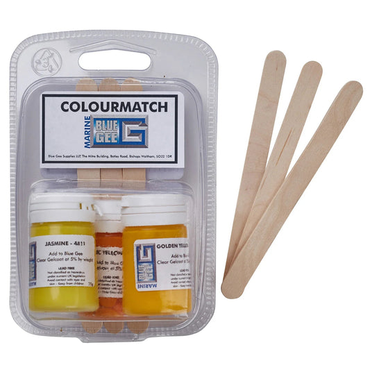 Gee Pigment Colourmatch Kit, Yellow | 4Boats