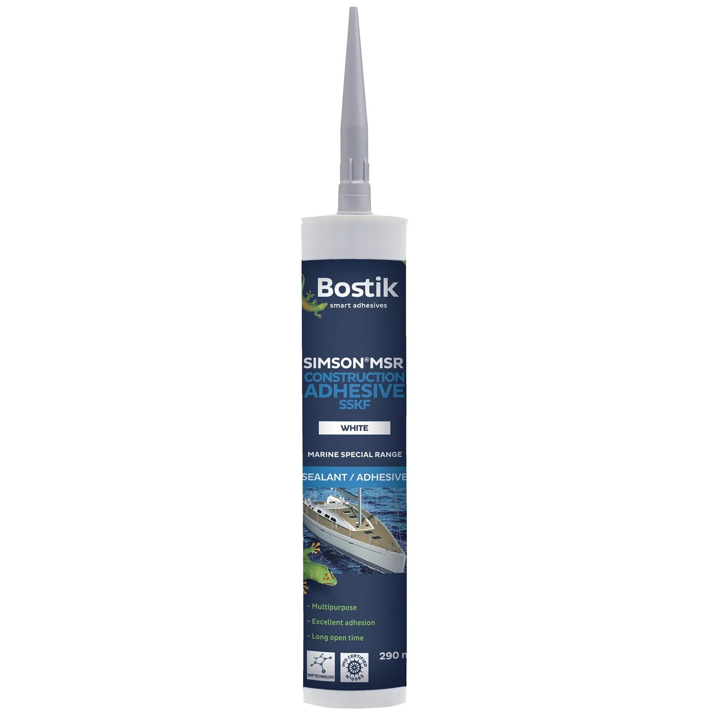Bostik Simson Simson Simson MSR SSKF Marine Adhesive 290ml Wh | 4Boats