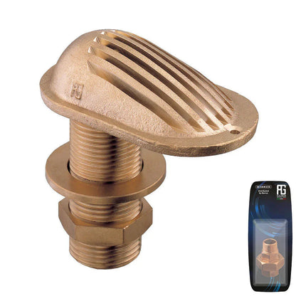 Guidi Brass Grated Water Intake 1 in 1/4 - Retail Pack