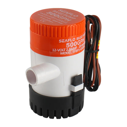 Seaflo Manual Bilge Pump 01 Series 12V — 1,892 LPH (500