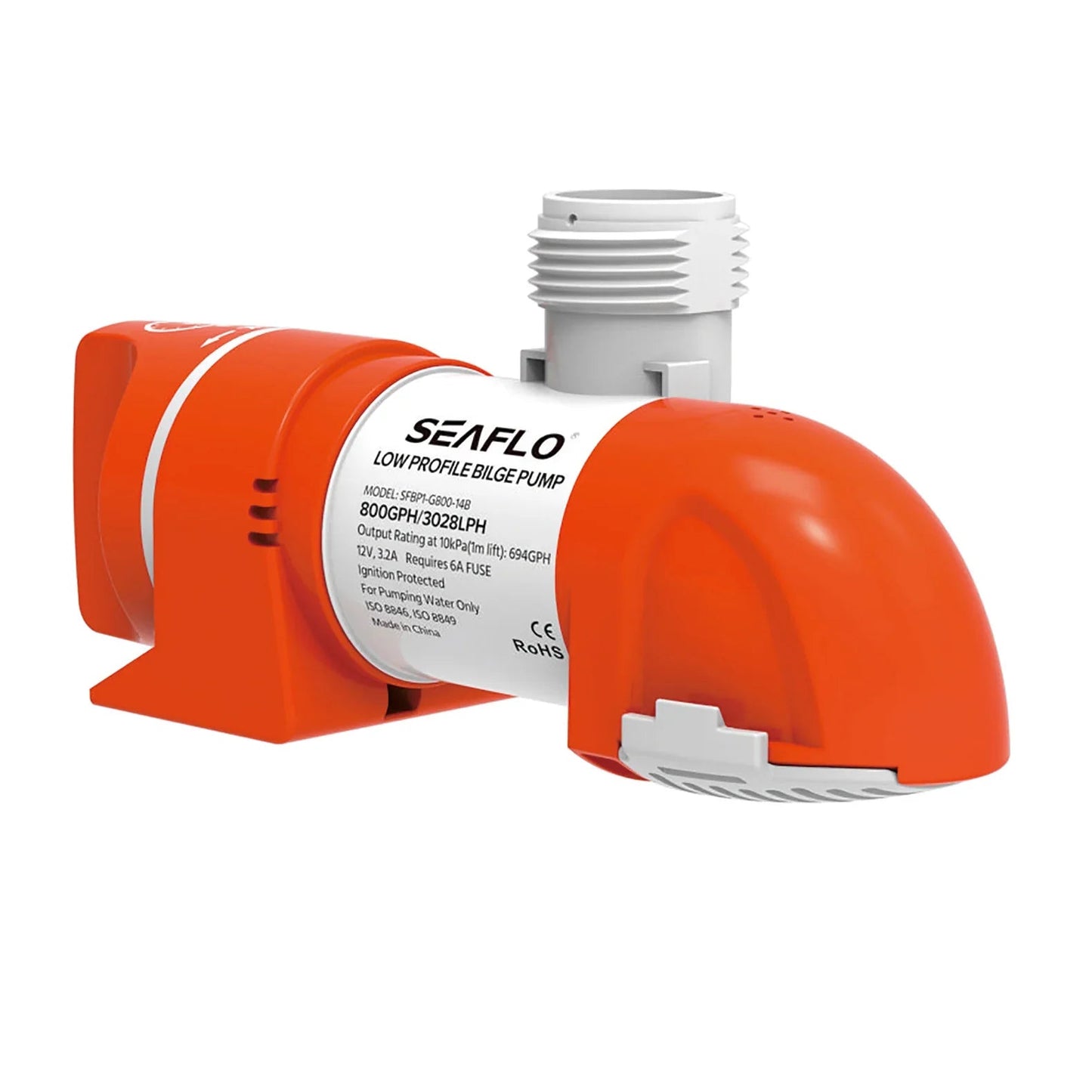 Seaflo  Low-Profile Automatic Bilge Pump 12V 800 GPH | 4Boats