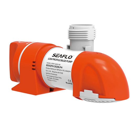 Seaflo  Low-Profile Automatic Bilge Pump 12V 800 GPH | 4Boats