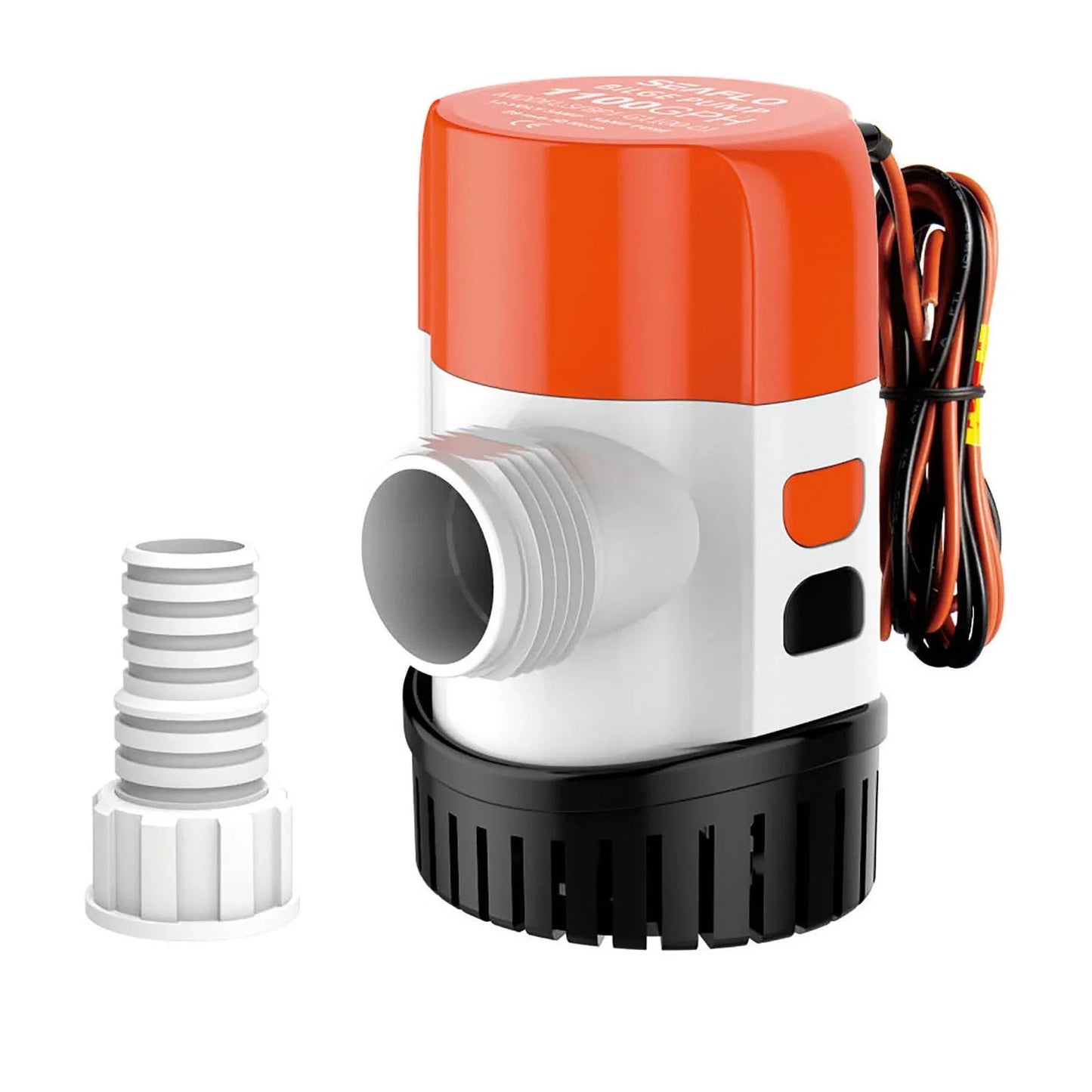 Seaflo Manual Bilge Pump 13A - 12V 1100 GPH / 4 | 4Boats